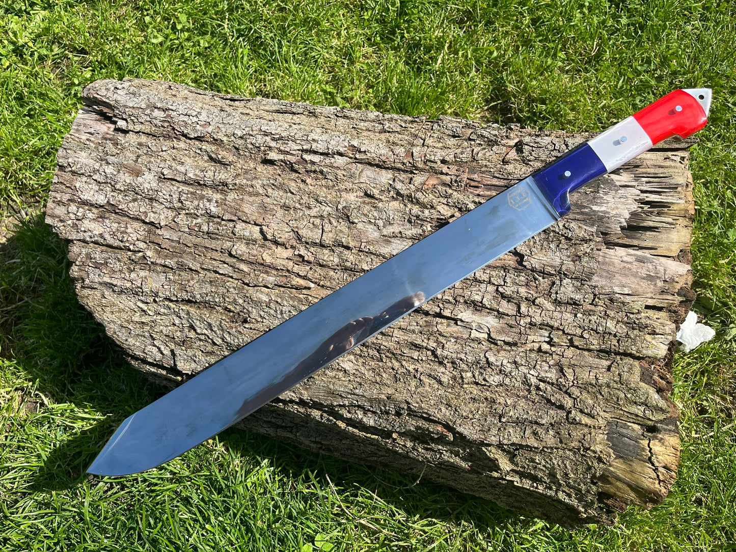 Monstrueuse Machette forgée LLF série COMMANDO 60cm édition patriote