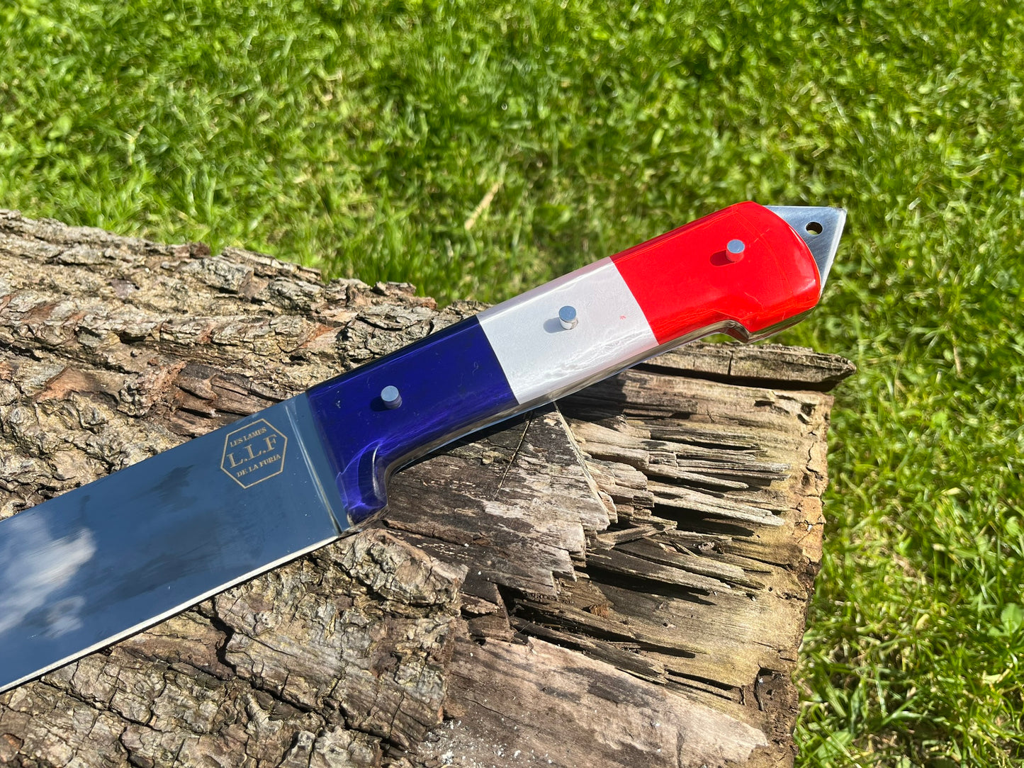 Monstrueuse Machette forgée LLF série COMMANDO 60cm édition patriote