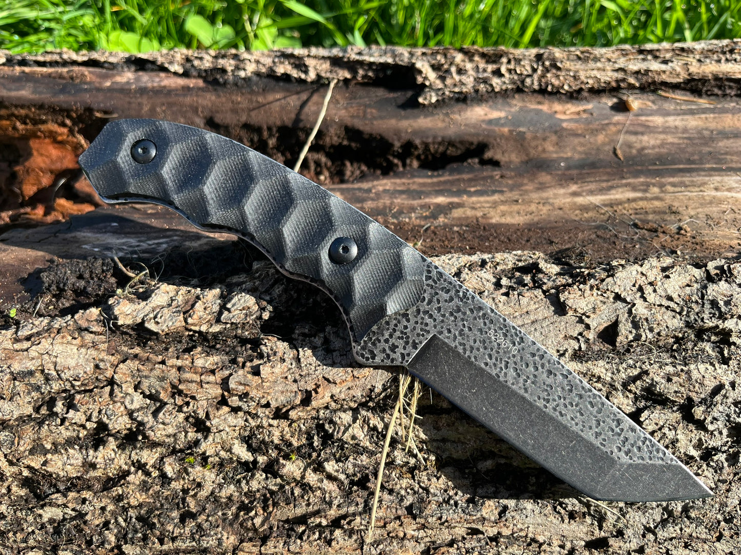 Couteau robuste lame tanto pierre lavé