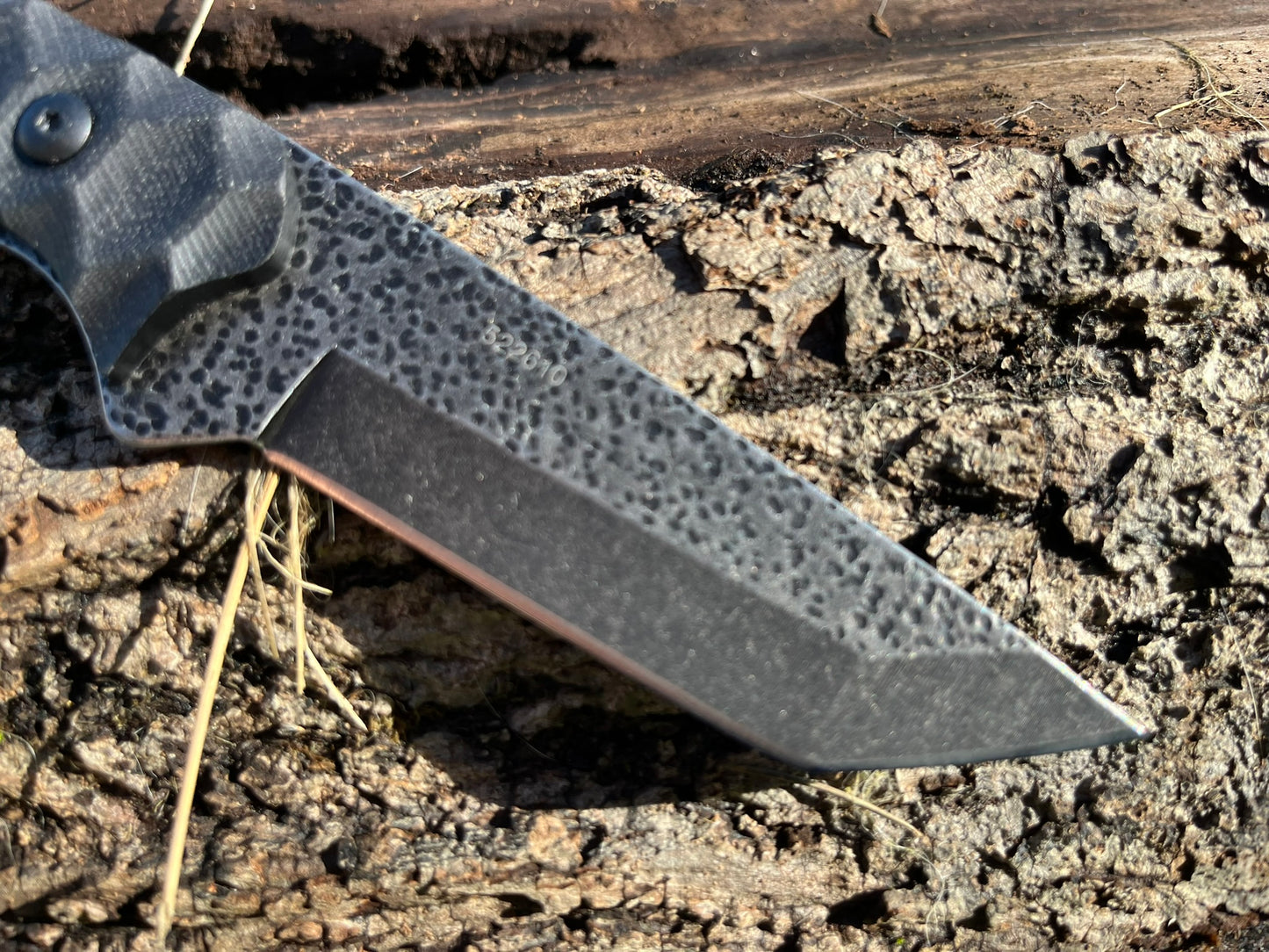 Couteau robuste lame tanto pierre lavé