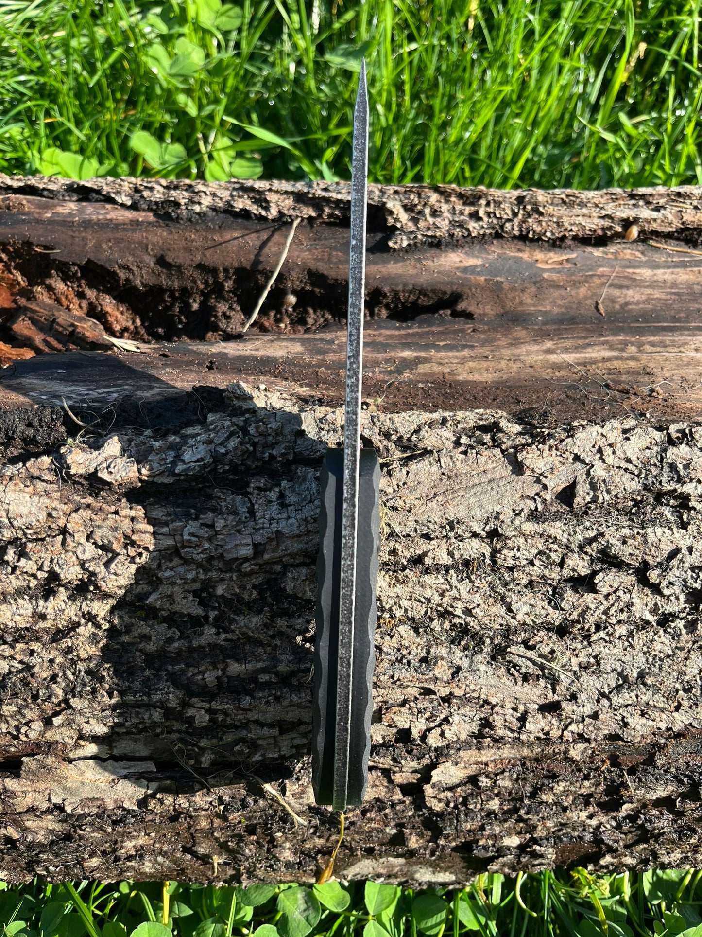 Couteau robuste lame tanto pierre lavé