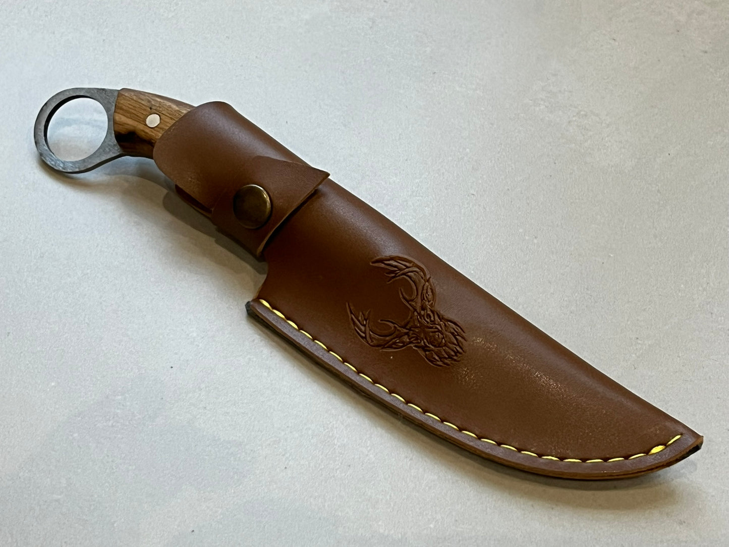 Karambit outdoor forgée LLF série CHASSE