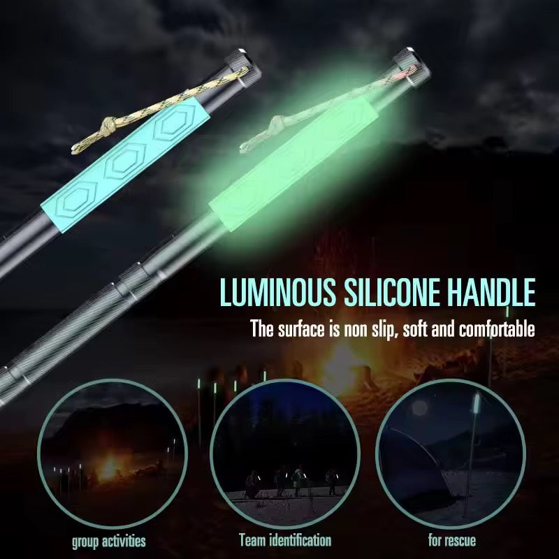 Bâton de Randonnée & Survie 105 cm - Polyvalent et Innovant
