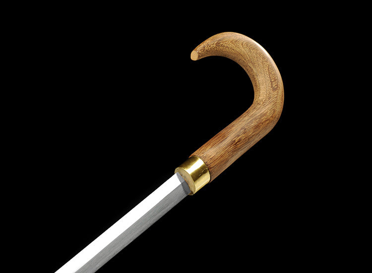 Canne-Épée en Acier Carbone – Discrétion & Raffinement