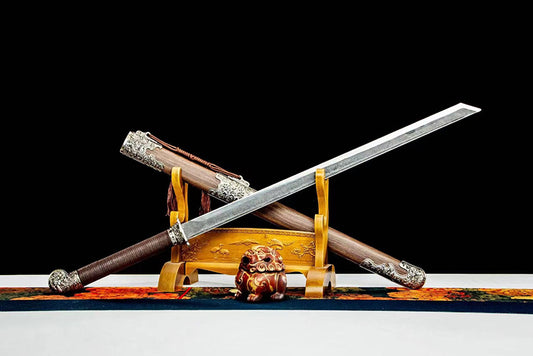 Katana long forgé en acier 7Cr17MOV.