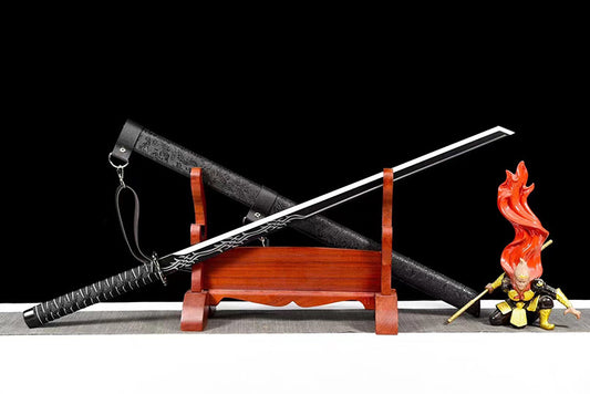 KATANA FORGE EN ACIER MANGANESE 98CM