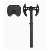 Hache tactique double tranchant