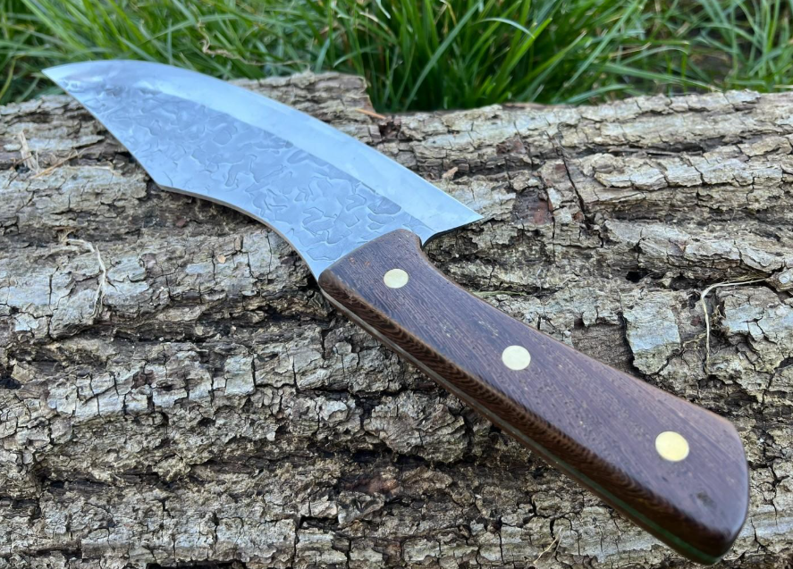 COUTEAU DE DECOUPE 29CM LAME EFFET BRUT
