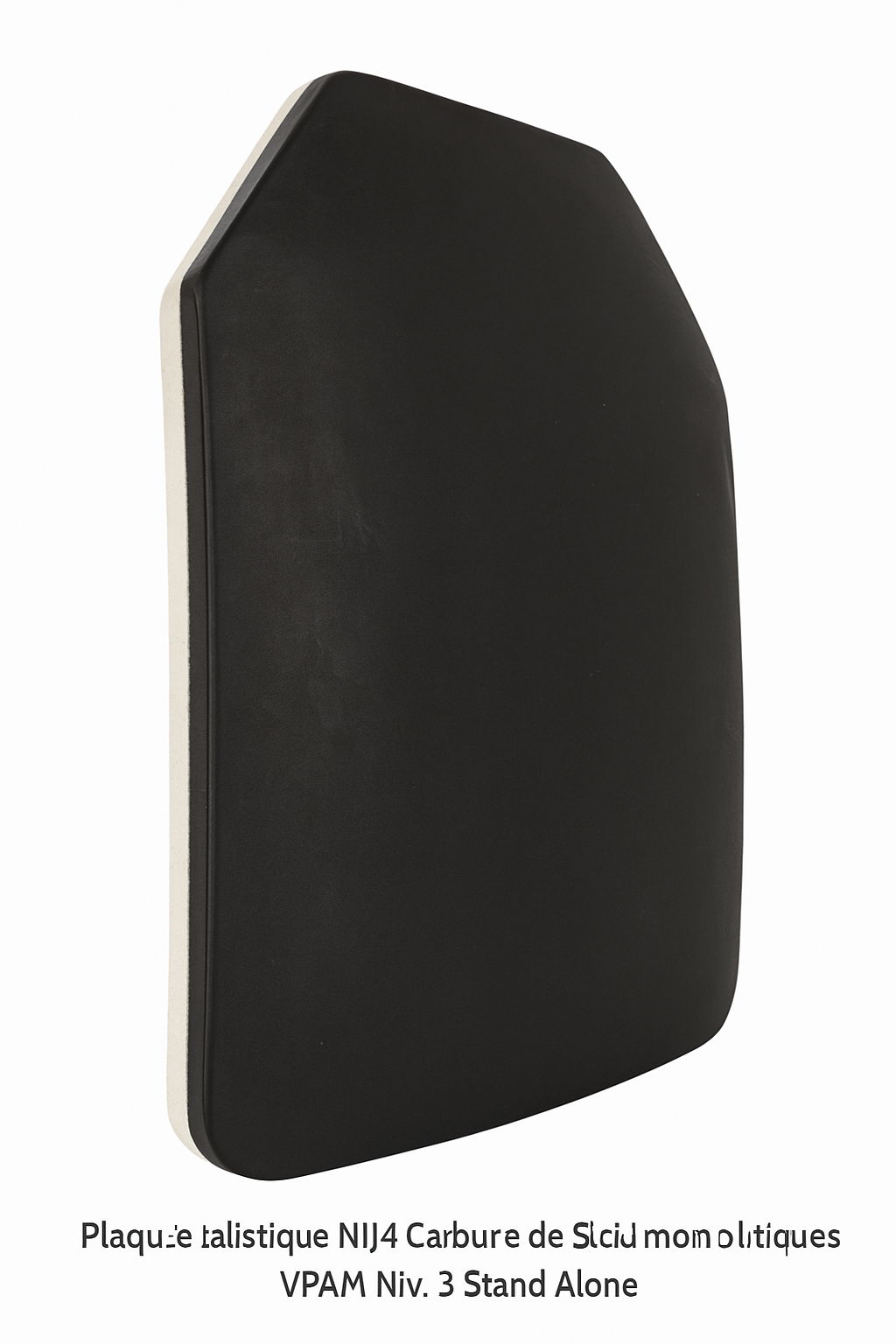 2 Plaques Balistiques NIJ4 Carbure de Silicium monolithiques VPAM Niv 9 Stand Alone