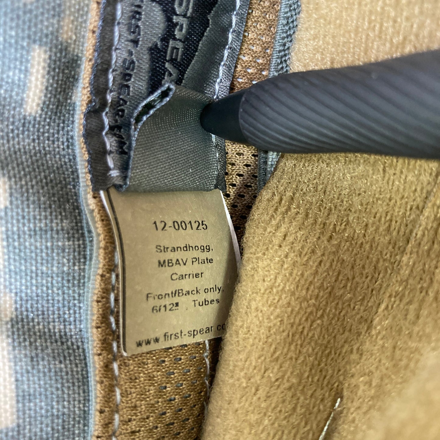 GILET NIJ3 TACTIQUE STRANDHOGG V1 US AIRFORCE