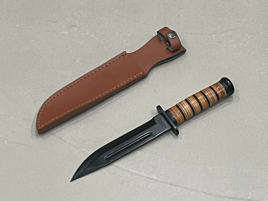 Couteau droit 5mm d'épaisseur USMC 32cm
