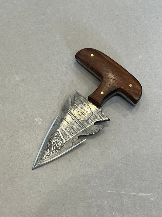 Pushdagger lame Damas 8,5cm forgée LLF