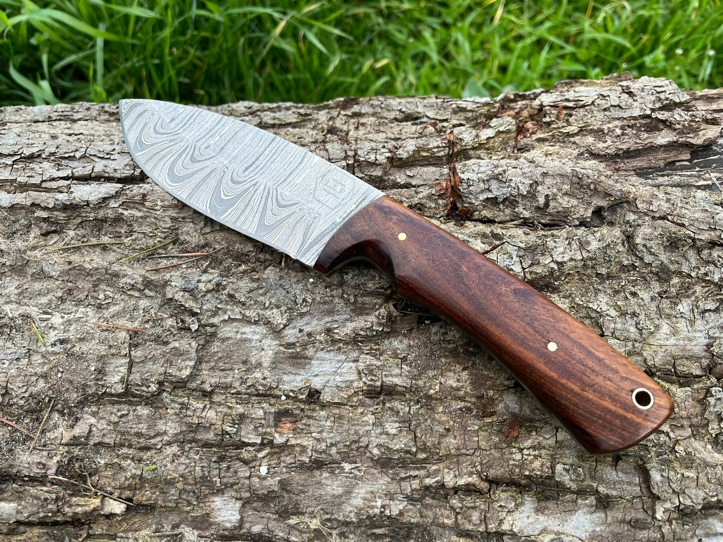 Couteau Bushcraft LLF 24,5cm damas