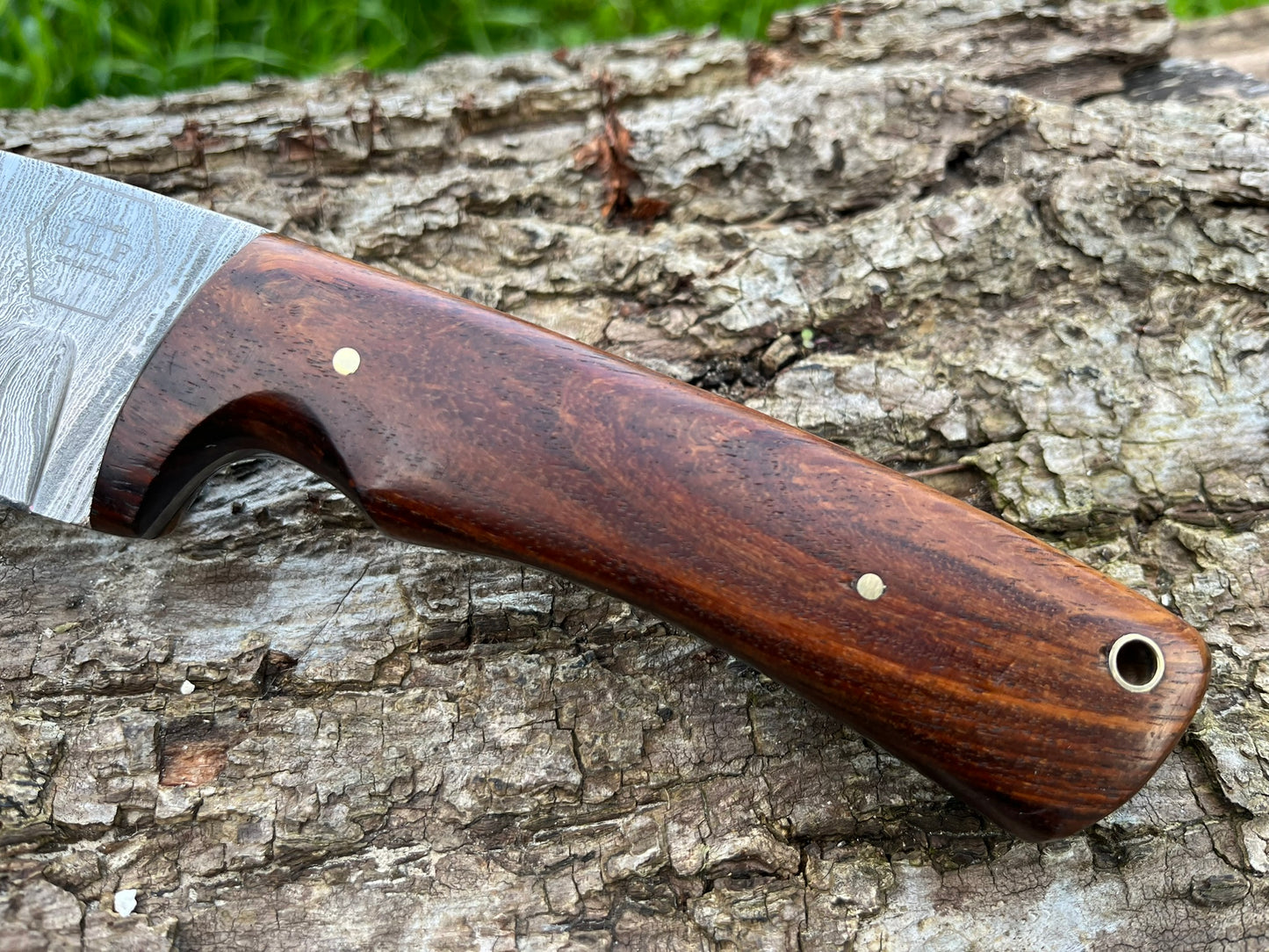 Couteau Bushcraft LLF 24,5cm damas