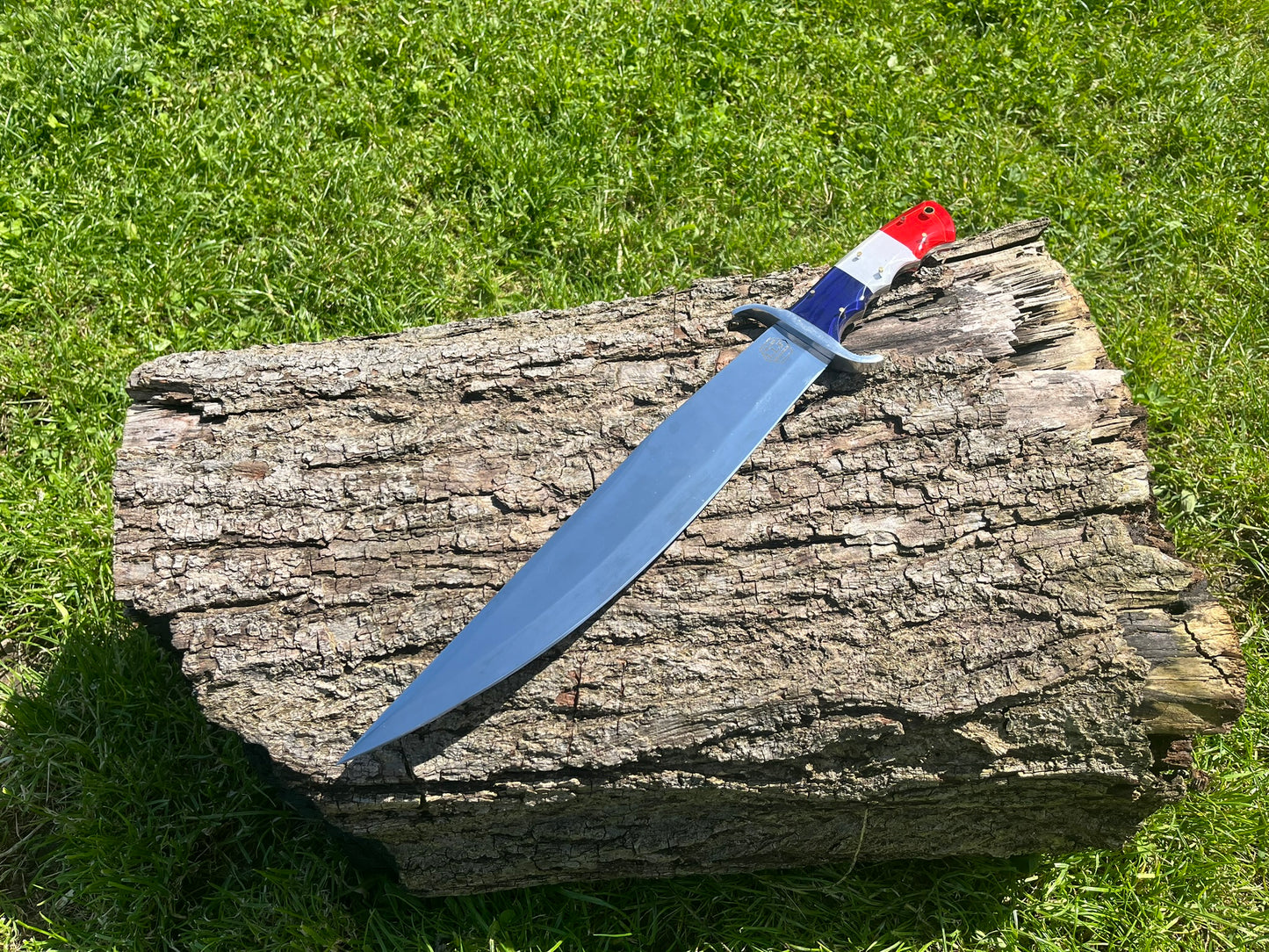 Gigantesque bowie forgé LLF 47.5cm édition patriote