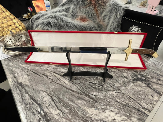 Épée Droite du Commandeur - forgé acier X50CrMoV15