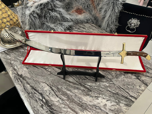 Sabre forgé Édition Shamshir Royale - acier X50CrMoV15