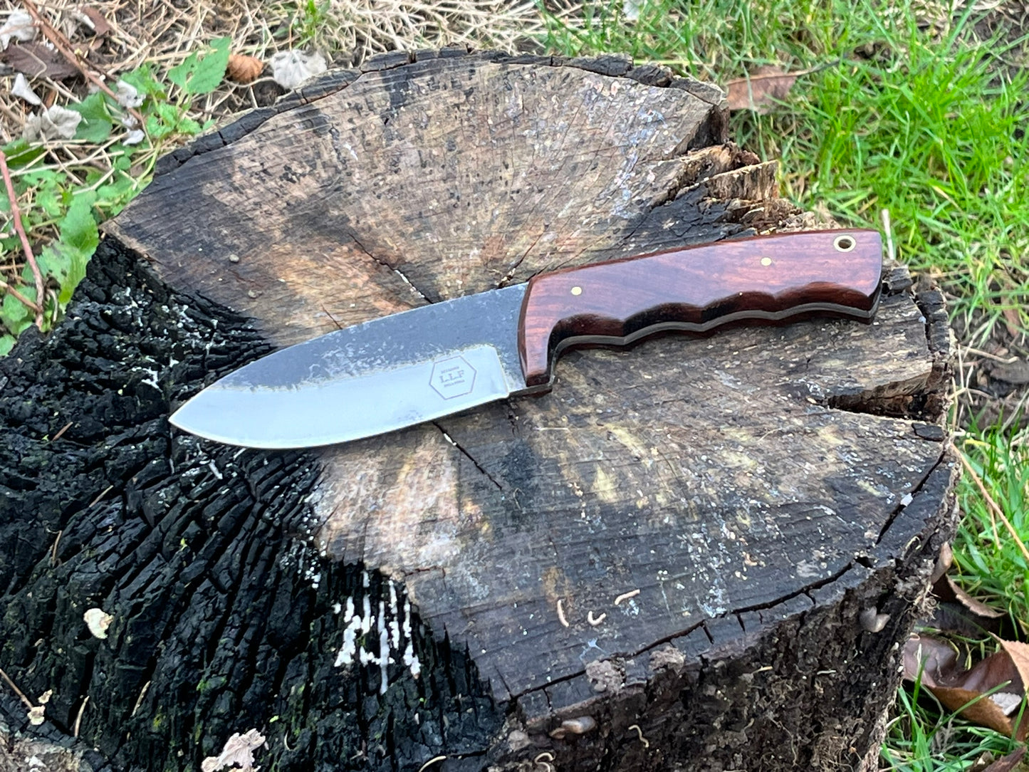 Couteau Bushcraft LLF 24,5cm acier D2