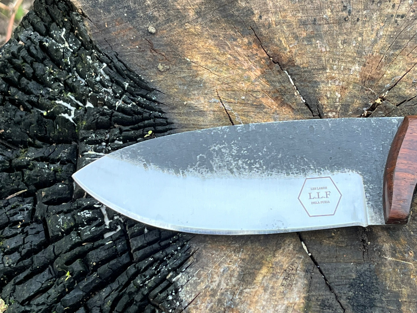 Couteau Bushcraft LLF 24,5cm acier D2