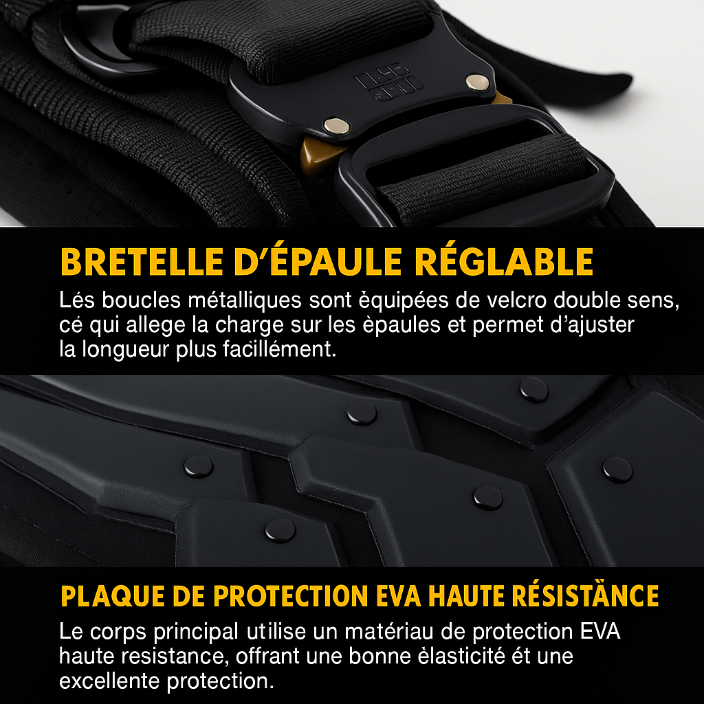 GILET TACTIQUE DE COMBAT EVA HAUTE RÉSISTANCE