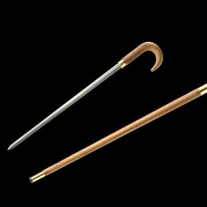 canne épée acier carbone