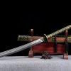 Katana acier manganèse lourd 108 cm – manche long 40 cm tranchant