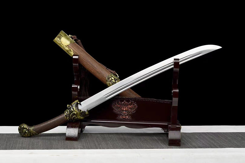 sabre asiatique acier manganèse
