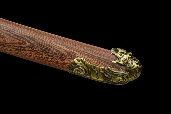 Sabre asiatique acier manganèse forgé main 79 cm – tranchant