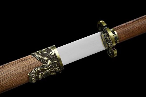 Katana long acier manganèse 148 cm – prêt à affûter