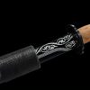 Katana acier manganèse prêt à affûter 110 cm – motifs imprimés