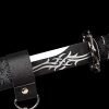 Katana acier manganèse forgé main 98 cm – tsuka traditionnelle
