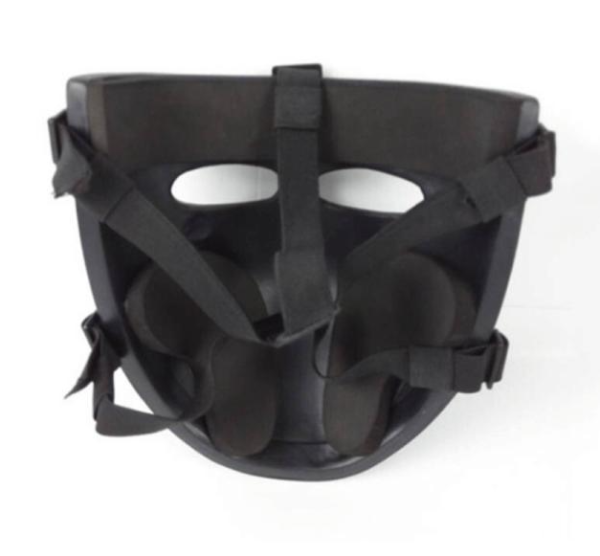 Masque NIJ3A compatible casque Noir