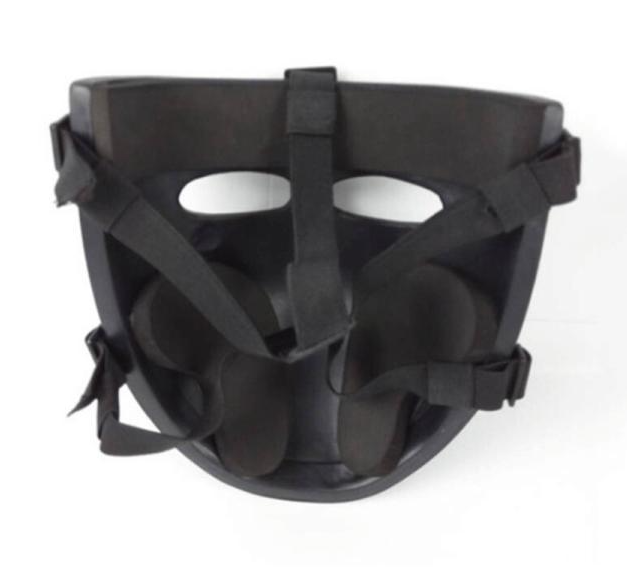 Masque NIJ3A compatible casque Noir