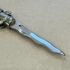 Couteau stiletto automatique 22cm lame kriss