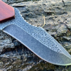 Captured_ecran2025-09-17120827 couteau droit 22 cm lame D2 pierre volcanique full tang