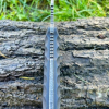 Captured_ecran2025-09-17121500 couteau droit 22 cm lame D2 pierre volcanique manche G10 full tang