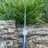 COUTEAU DROIT 25CM BOIS ET LAITON ETUI