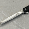 Stiletto M390 manche bois noir - Ouverture assistée