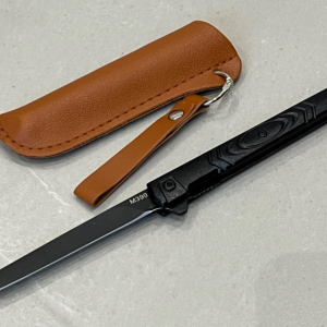 Stiletto M390 noir - Ouverture assistée