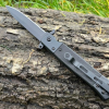 Couteau à Ouverture Manuelle Type Stiletto - Élégance Tactique