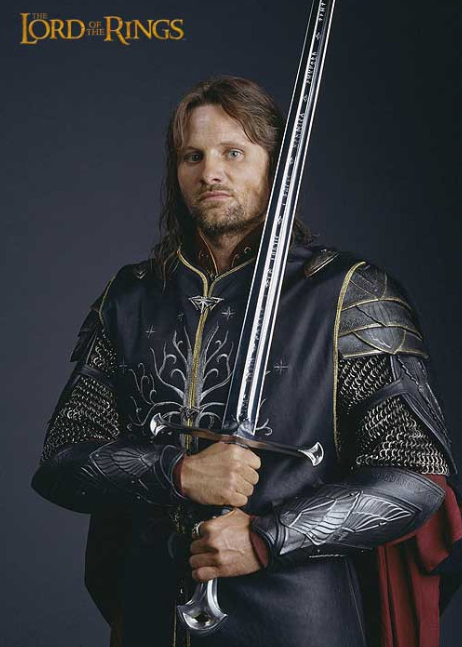 Andúril – L’Épée d’Aragorn, Roi Elessar