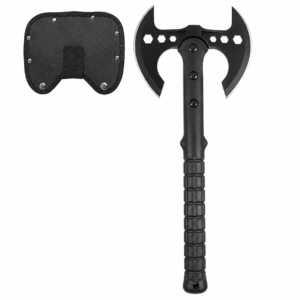 Hache tactique double tranchant