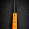 Couteau Bushcraft Compact CPM-S30V – Manche Orange Santoprene