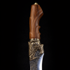 Couteau Viking Jörmungandr fait à la main
