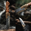 Couteau Viking Jörmungandr fait à la main