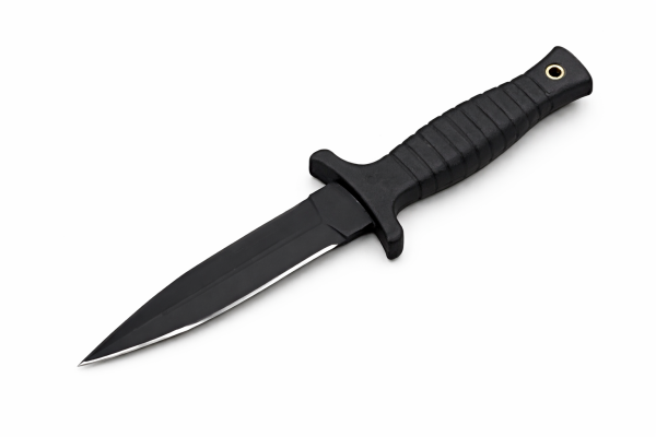 Dague de botte double fil 23cm - étui clips