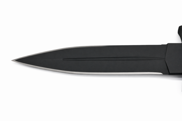 Dague de botte double fil 23cm - étui clips