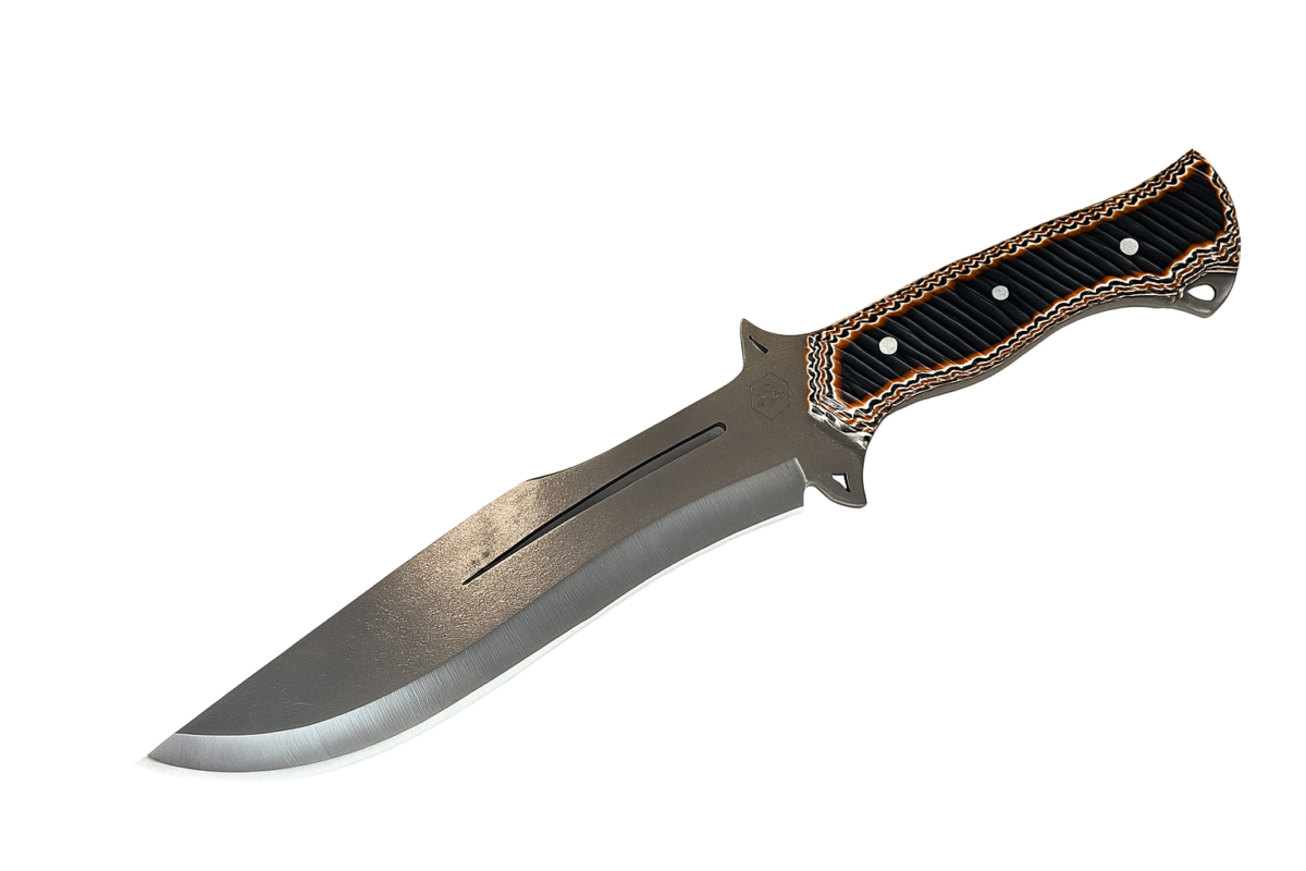 ChatGPTImage6nov.2025_13_36_56 Couteau 32cm forgée LLF série CHASSE manche verzalite