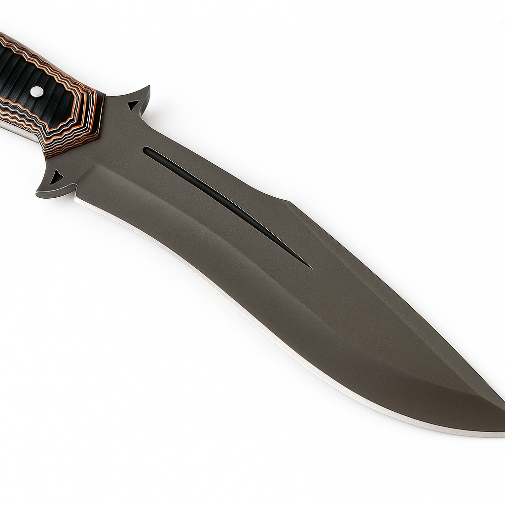ChatGPTImage6nov.2025_13_50_36 Couteau 32cm forgée LLF série CHASSE manche verzalite