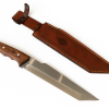 couteau tanto X46Cr13 full tang manche noyer 35 cm vue principale